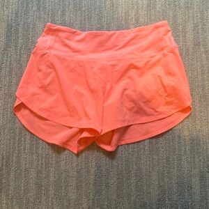 Lululemon Speed up shorts 4” size 4